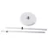 Торшер Uniel ULM-T600 2х6W/4500K/DIM WHITE UL-00010175, Белый, Нейтральный белый, Металл, крепление