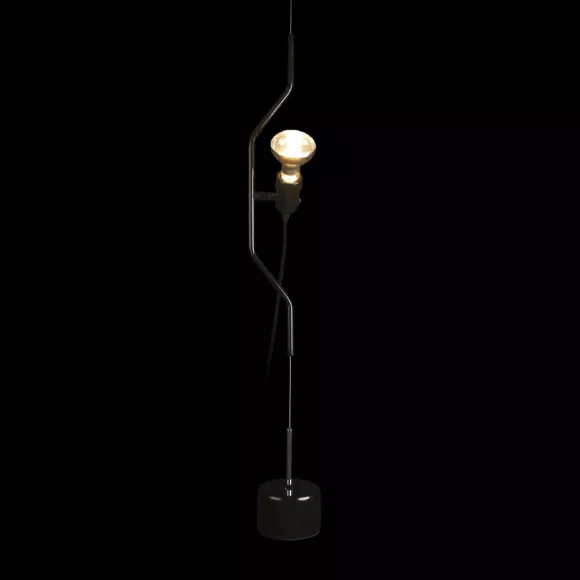 Подвесной светильник Loft IT Parentesi 10346/1 Black, Черный, Металл, Хай-тек стиль, основание крупным планом Подвесной светильник Loft IT Parentesi 10346/1 Black, Черный, Металл, Хай-тек стиль, основание крупным планом