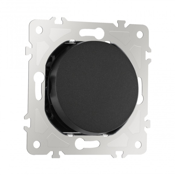 Выключатель одноклавишный проходной Arte Milano 202.32-1.black