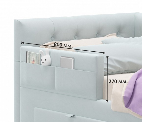 Кровать односпальная Afelia NMB_TE-00005374