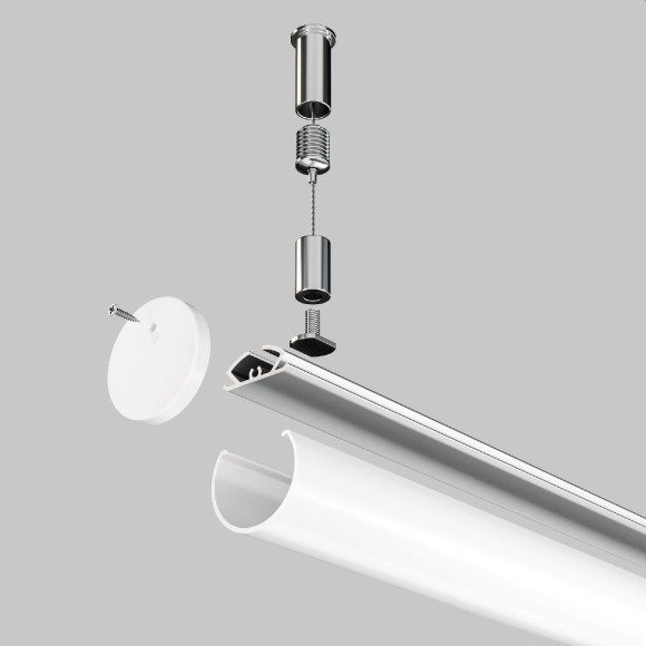 Алюминиевый профиль Maytoni Led strip ALM-D30-S-2M