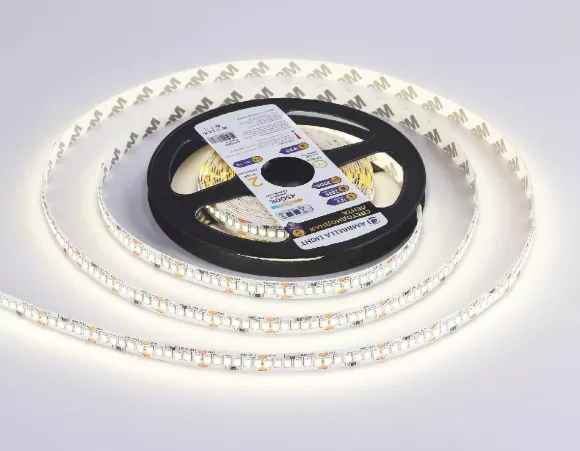 Светодиодная лента Ambrella Light LED Strip 12В 2835 19,2Вт/м 4500K 5м IP20 GS1502 Светодиодная лента Ambrella Light LED Strip 12В 2835 19,2Вт/м 4500K 5м IP20 GS1502