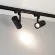 Трековый трехфазный светильник Arlight LGD-URANUS-4TR-R75-18W/25W Warm3500-MIX (BK, 20-50 deg, side holder, 230V) (IP20 Металл) 055807, 4000