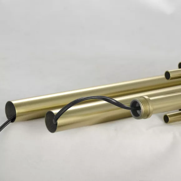Торшер Lussole Randolph LSP-0622, Модерн, Белый, Бронза Торшер Lussole Randolph LSP-0622, Модерн, Белый, Бронза