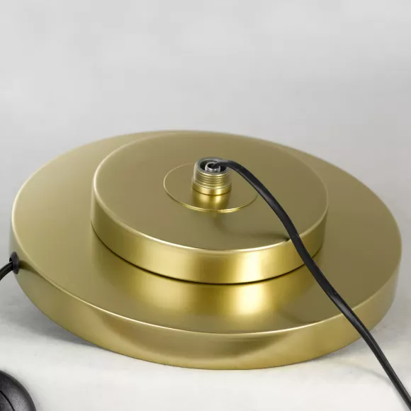 Торшер Lussole Randolph LSP-0622, Бронза, Белый, Металл, вид сверху Торшер Lussole Randolph LSP-0622, Бронза, Белый, Металл, вид сверху