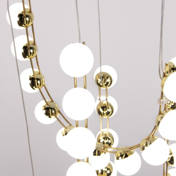 Подвесная светодиодная люстра Favourite Helmet 4590-4P