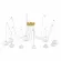 Подвесная люстра Citilux Atman smart CL226A093