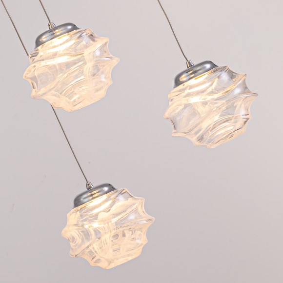 Подвесной светильник Delight Collection MD25030003-5B chrome/clear