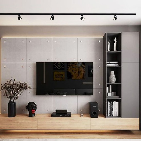 Трековый однофазный светильник Reluce 16022-9.3-001CT MR16 BK