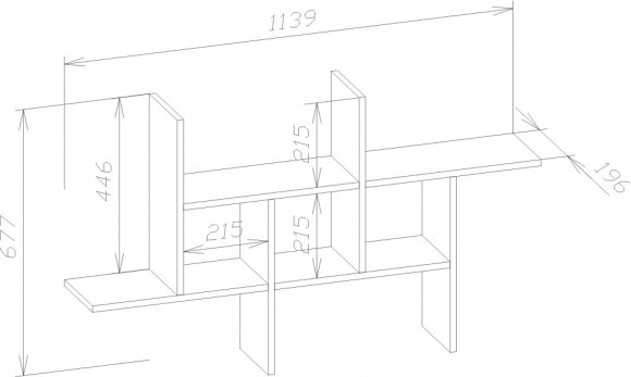 Полка навесная ПК-6 SK_00-00011507