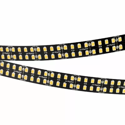 Светодиодная лента Arlight RT-A320-BLACK-15mm 24V Warm3000 (24 W/m, IP20, 2835, 5m) 032610(2)