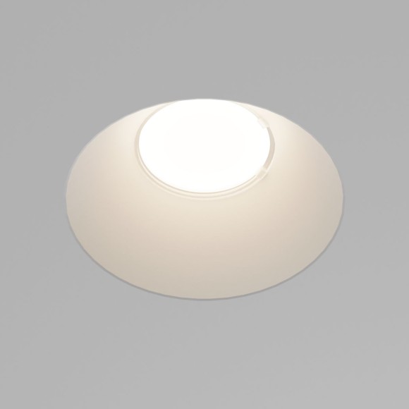 Встраиваемый светильник Maytoni Technical Gyps Modern DL129-GU10-01-W