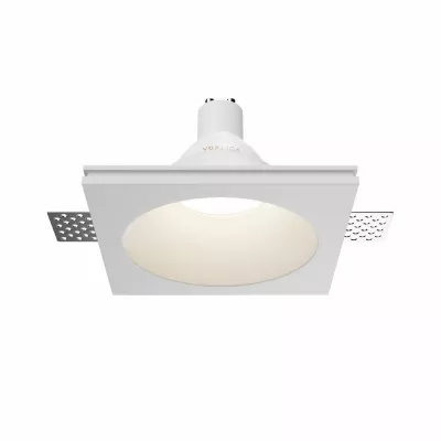 Встраиваемый светильник Maytoni Technical Gyps Modern DL129-GU10-01-W