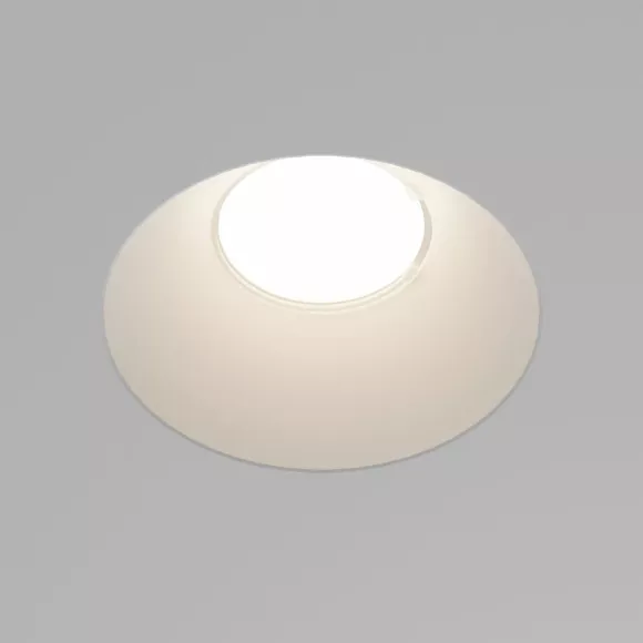 Встраиваемый светильник Maytoni Technical Gyps Modern DL129-GU10-01-W Встраиваемый светильник Maytoni Technical Gyps Modern DL129-GU10-01-W