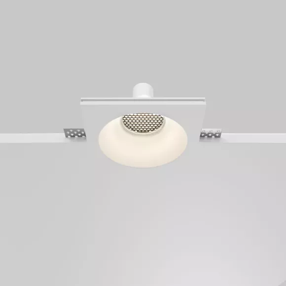 Встраиваемый светильник Maytoni Technical Gyps Modern DL129-GU10-01-W Встраиваемый светильник Maytoni Technical Gyps Modern DL129-GU10-01-W