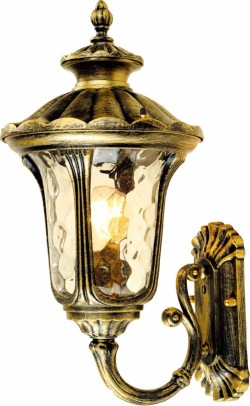 Уличный настенный светильник ЭРА Гармония GBW-106-BR-0350 230В Е27 IP54 бронза Б0071488