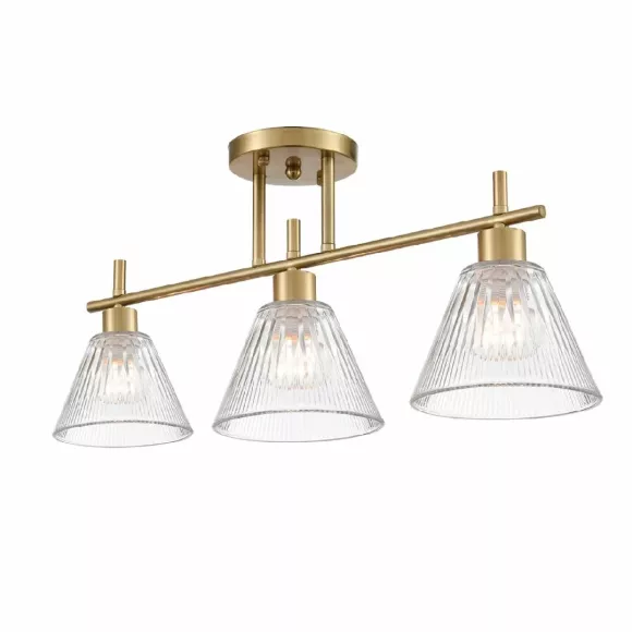 Потолочный светильник Lumion Vivian 8188/3C, Модерн, Латунь Потолочный светильник Lumion Vivian 8188/3C, Модерн, Латунь