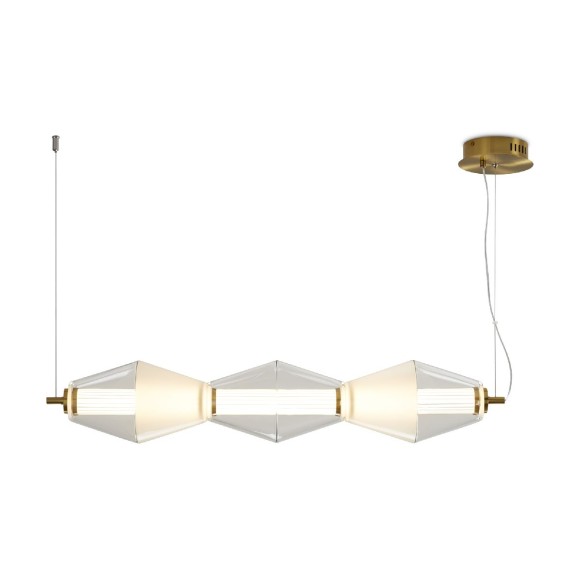 Подвесная светодиодная люстра Freya Plum FR6137PL-L21BT