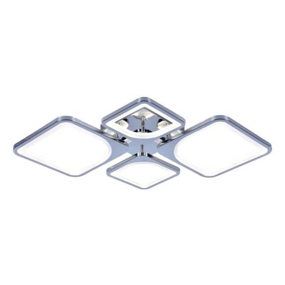 Потолочная светодиодная люстра с пультом управления Escada 10218 10218/4LED Chrome