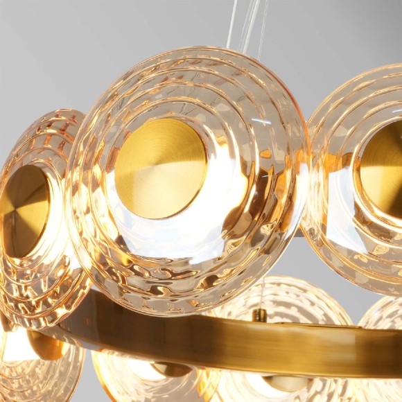 Подвесная светодиодная люстра Favourite Claros 4641-16P