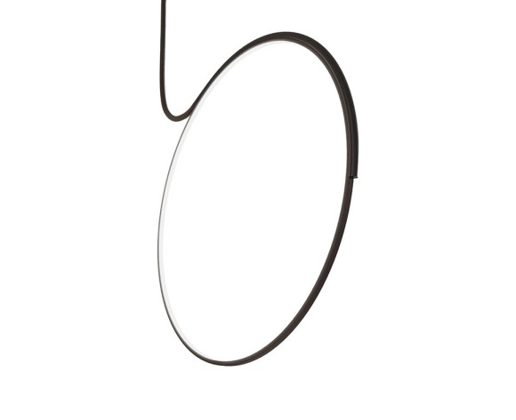 Подвесная светодиодная люстра Italline IT013-6025 black 3000K