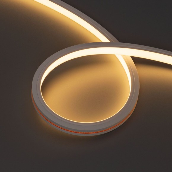 Светодиодная герметичная лента Arlight MOONLIGHT-TOP-X320-13x12mm 24V Warm3000 (5 W/m, IP67, sauna, 5m, wire x1) 051125