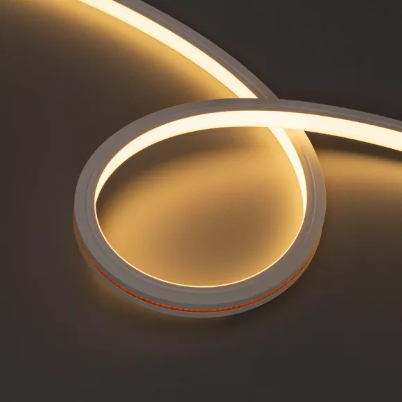 Светодиодная герметичная лента Arlight MOONLIGHT-TOP-X320-13x12mm 24V Warm3000 (5 W/m, IP67, sauna, 5m, wire x1) 051125
