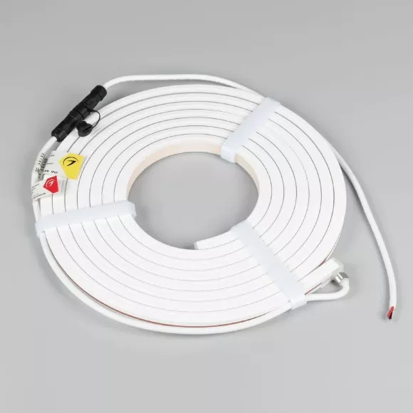 Светодиодная герметичная лента Arlight MOONLIGHT-TOP-X320-13x12mm 24V Warm3000 (5 W/m, IP67, sauna, 5m, wire x1) 051125