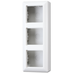 Коробка трехместная Jung AS583AWW