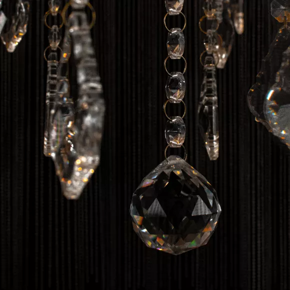 Подвесная люстра Loft IT Vaille Crystal 10450/900, крупный план Подвесная люстра Loft IT Vaille Crystal 10450/900, крупный план