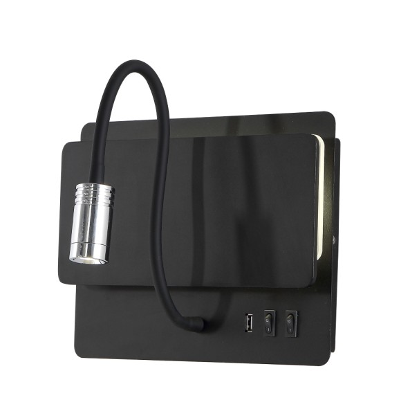 Бра Crystal Lux DUO AP9W LED BL