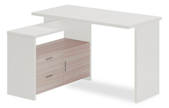 Стол компьютерный Домино Lite СКЛ-ПРЯМ120+ТБЛ БЕК MER_SKL-PRYAM120_TBL_BEK