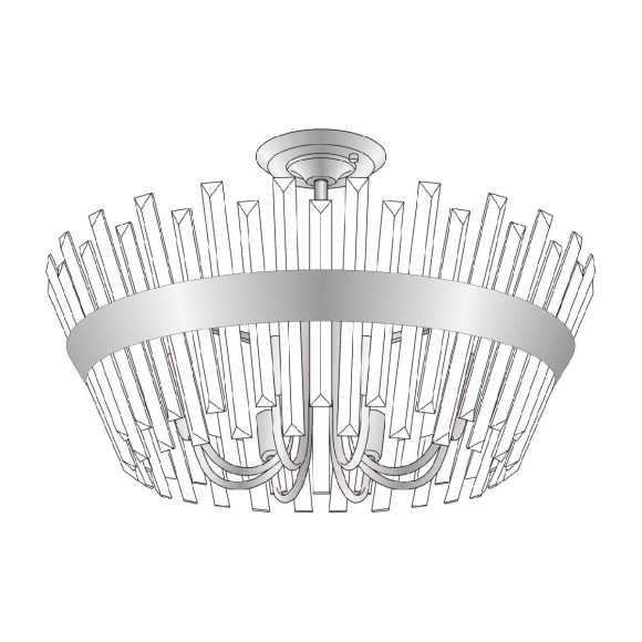 Люстра на штанге Citilux Вестерос CL307180