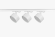 Трековый однофазный светильник (4 шт.) Эра TR71-SET3-GX53-WH Б0063982