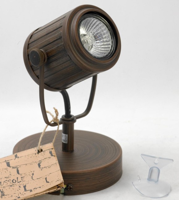 Спот Lussole LOFT Loft 913 LSP-9131, GU10, 5W, коричневый