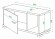 Тумба комбинированная Домино СБ-30/1 MER_SB-30_1_V