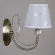Бра Illumico IL0193-1WSQ-24 AB CASTOR, Бронза, Белый, Металл, крупный план