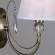 Бра Illumico IL0193-1WSQ-24 AB CASTOR, Бронза, Белый, Металл, декоративные элементы крупным планом