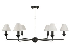 Люстра на штанге Myfar Leon MR2400-6C