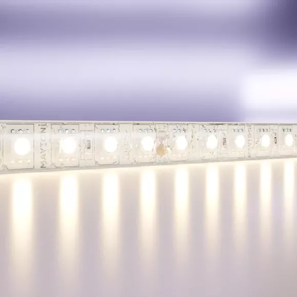 Светодиодная лента Maytoni Led Strip 24В 5050 21Вт/м 3000K 5м IP65 20025 Светодиодная лента Maytoni Led Strip 24В 5050 21Вт/м 3000K 5м IP65 20025