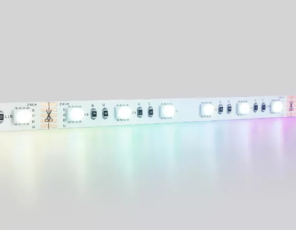 Светодиодная лента Ambrella Light LED Strip 24В 5050 10Вт/м RGBW+6500K 5м IP20 GS4403