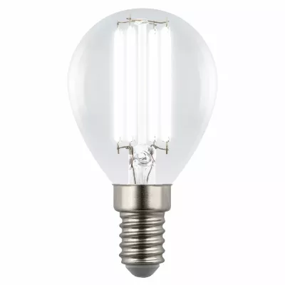 Лампа светодиодная филаментная Uniel LED-G45-4W/4000K/E14/CL GLY01TR UL-00011939