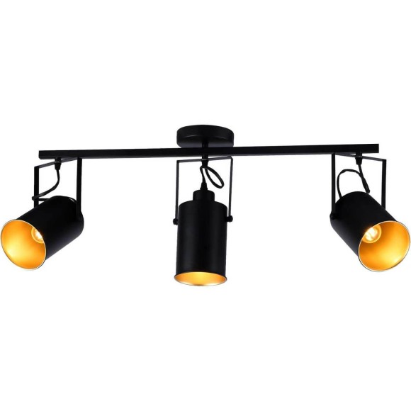 Спот Stilfort Neider 3015/02/03C, E27, 120W, черный