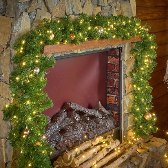 Гирлянда Роса Uniel ULD-S2000-200/DGA WARM WHITE IP20 DEW UL-00012079