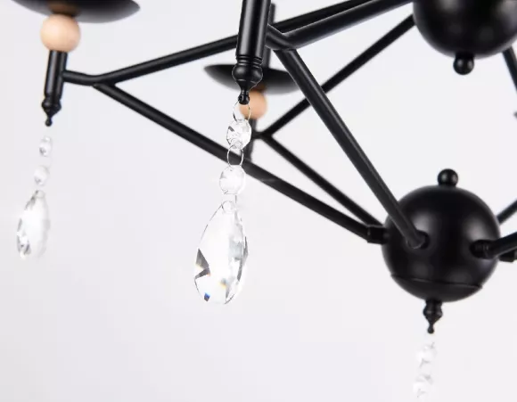 Подвесная люстра Ambrella Light Modern TR9597, декоративные элементы крупным планом Подвесная люстра Ambrella Light Modern TR9597, декоративные элементы крупным планом