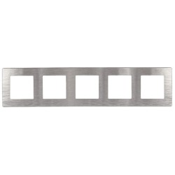 Рамка для розеток и выключателей на 5 постов Эра 12-5105-03 Б0052541