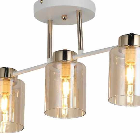 Потолочная люстра Illumico IL6111-5COU-79 WH GD Qui, Модерн, Белый Потолочная люстра Illumico IL6111-5COU-79 WH GD Qui, Модерн, Белый