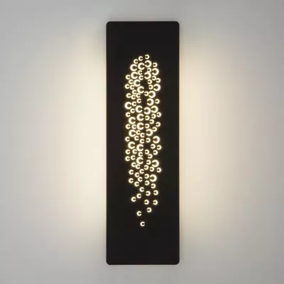 Настенный светодиодный светильник Eurosvet Grape 40149/1 LED черный