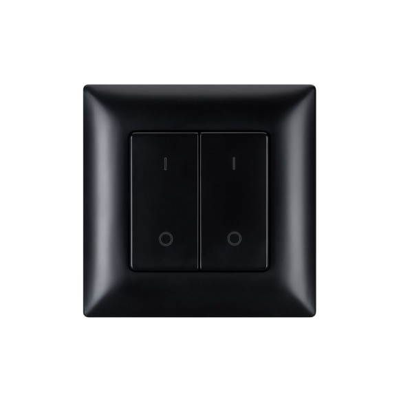 Накладная кнопочная панель 2.4 ГГц Arlight SMART-RF-801-22-2G-DIM-SUF Black (3V, 2.4G) (IARL, IP20 Пластик) 050446