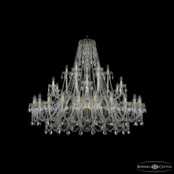 Подвесная люстра Bohemia Ivele Crystal 1411/24+6+6/530 G